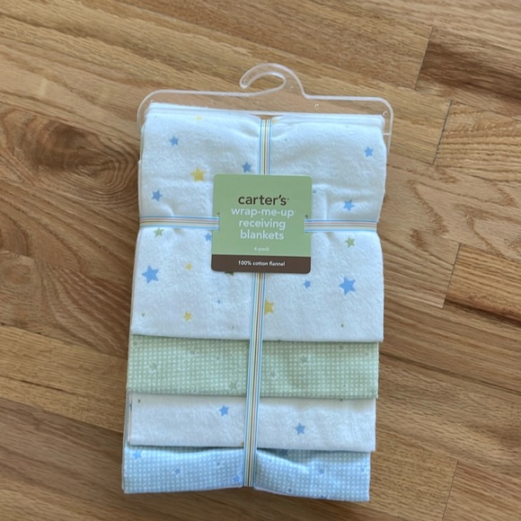 Carters Wrap-Me-Up Receiving Blankets (4 Pack) - Picture 1 of 4